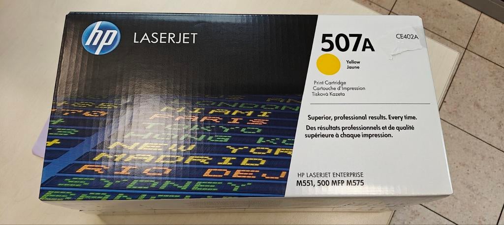 HP Laser jet 500 kleuren M551 inktpatronen, Computers en Software, Printerbenodigdheden, Nieuw, Toner, Ophalen of Verzenden