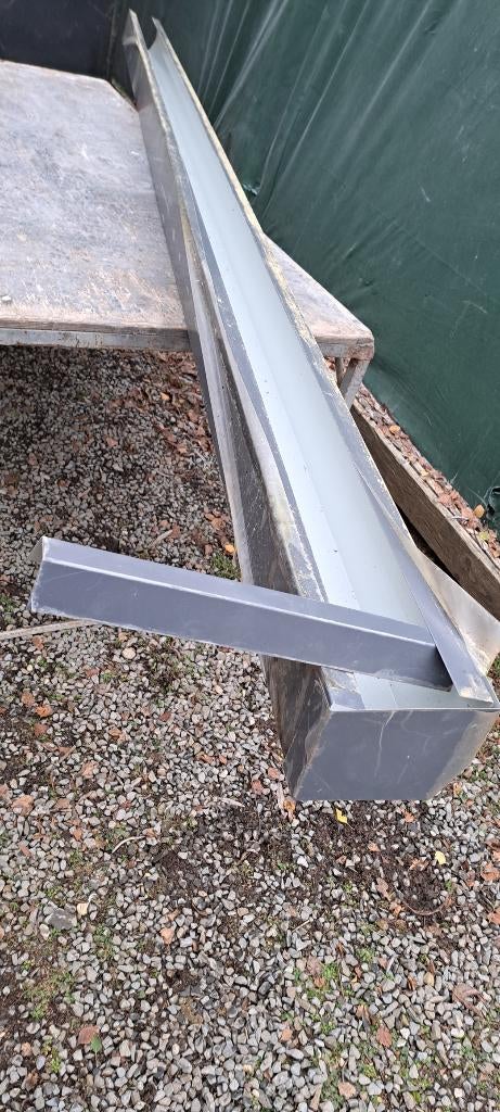 Gouttières Isometall Joriside pour toiture bardage, Enlèvement, Neuf, Bleu, Métal