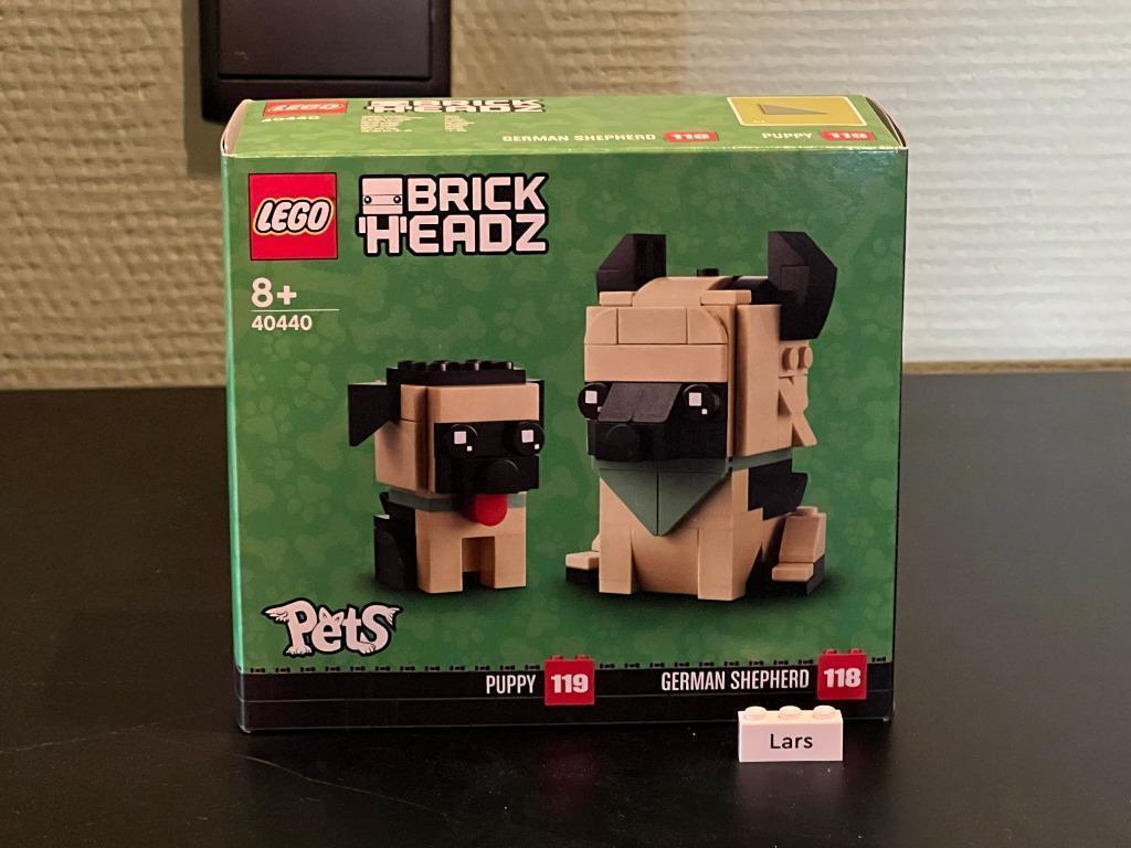 LEGO German Shepherds BRICKHEADZ, Ophalen, Nieuw, Complete set, Lego