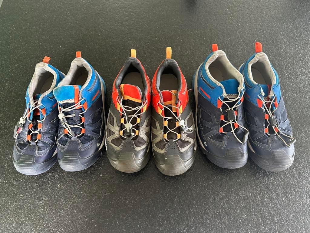 Bergschoenen maat 35, 36 en 37, Ophalen, Gebruikt