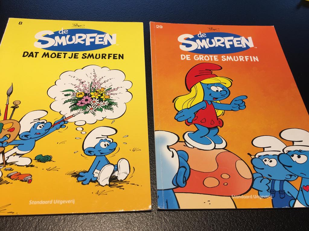 De Smurfen - strips 8 en 29, Ophalen of Verzenden