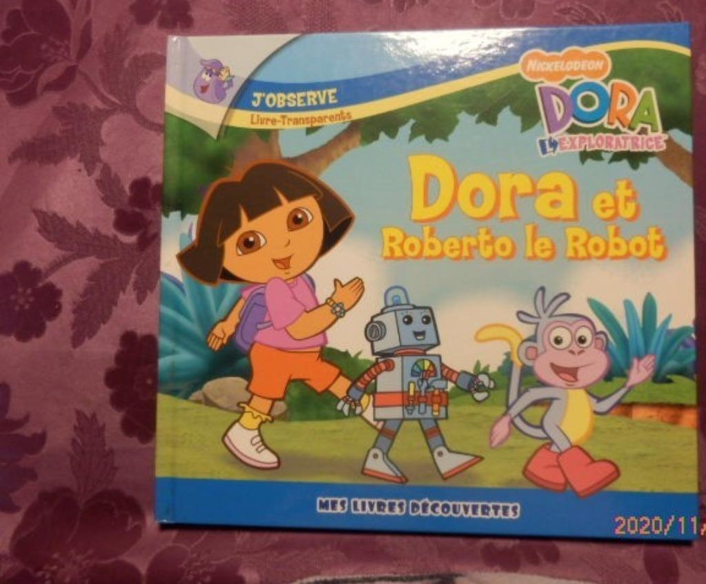 (37) -dora et roberto le robot - neuf -, Livres, Neuf, Garçon ou Fille, Enlèvement ou Envoi, Fiction général