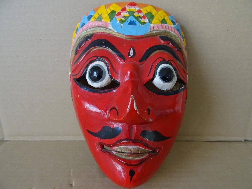 Masque Indonésie Masque indonésien Bali masque en bois 1970, Enlèvement ou Envoi