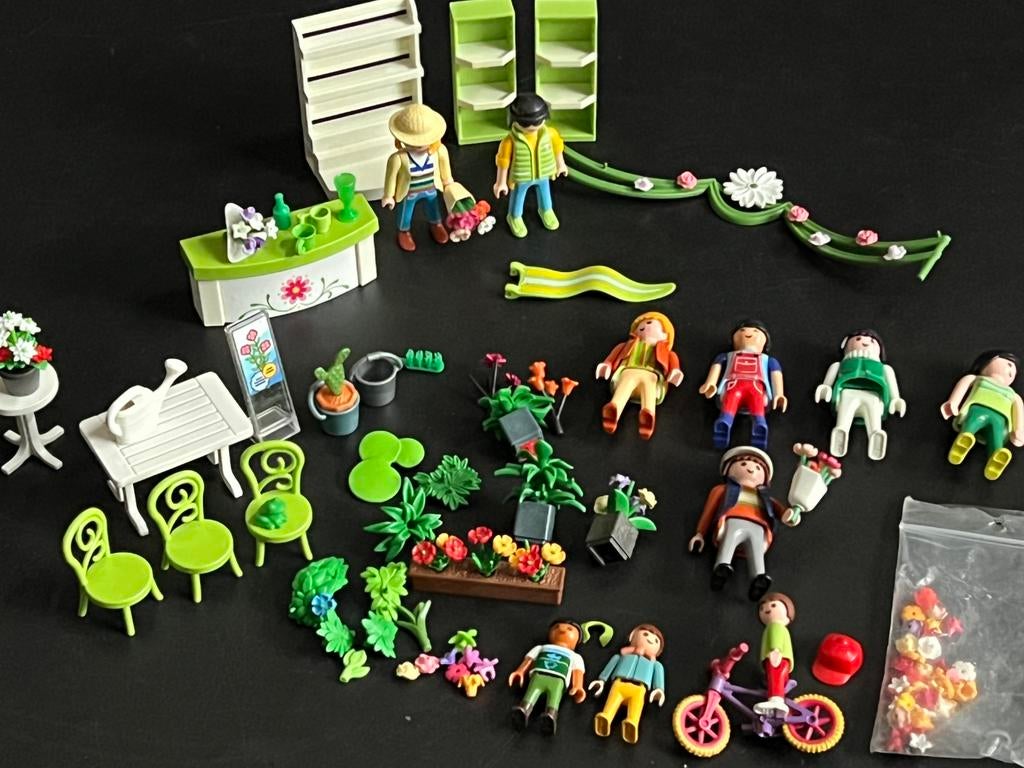 Set Playmobil bloemenwinkel, Kinderen en Baby's, Speelgoed | Playmobil, Ophalen, Zo goed als nieuw