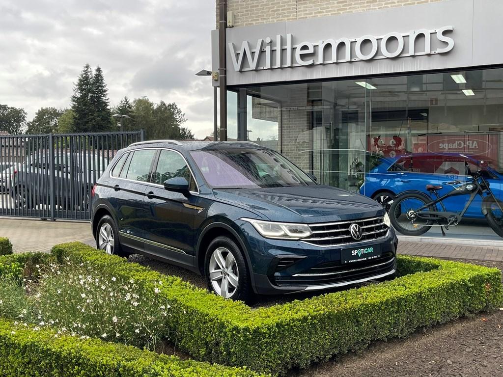 Volkswagen Tiguan Highline 1.5TSI 150PK DSG7 *Matrix LED Ko, Auto's, Automaat, Blauw, 7 zetels, https://public.car-pass.be/vhr/fa9a33dd-7938-4db1-96a6-313338e1192b