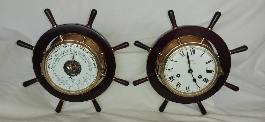 horloge de navire Schatz et baromètre/thermomètre, Antiquités & Art, Antiquités | Horloges, Enlèvement