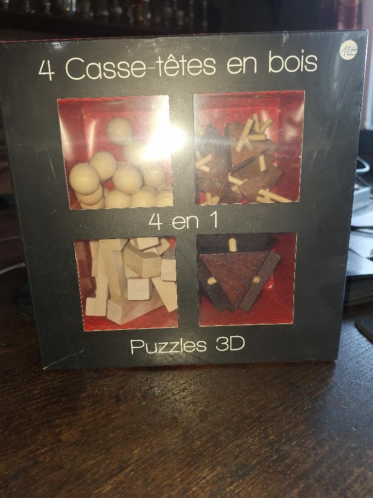 CASSE-TETES EN BOIS X4, 1 ou 2 joueurs, Enlèvement ou Envoi, Neuf, Autre