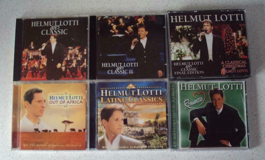 Lot 38 met 6 CD's van "Helmut Lotti", Enlèvement ou Envoi