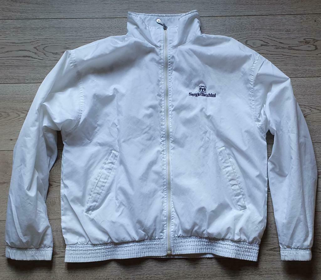 Veste de training Sergio Tacchini, Enlèvement ou Envoi, Sergio Tacchini, Porté, Blanc