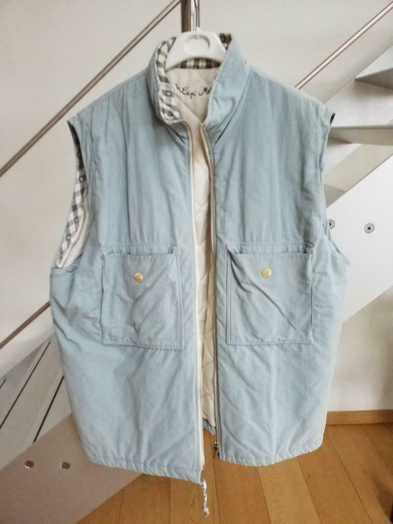 Bodywarmer in licht blauw, grote maat, Blauw, Maat 42/44 (L), Zo goed als nieuw, Capmer
