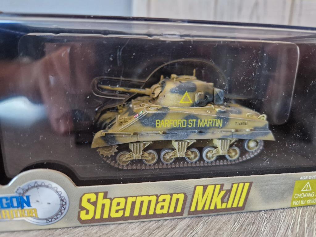 Dragon Armor 60310 Sherman Mk.III "A" Royal Wiltshire char, Enlèvement ou Envoi, Armée de terre, Miniature ou Figurine