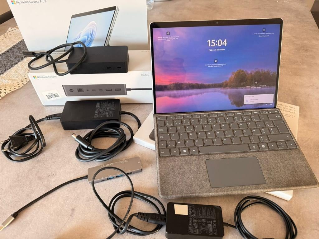 Microsoft Surface Pro 9 i7/16 GB/512 GB+ dock2 - Garantie 2m, Computers en Software, Ophalen, 13 inch of meer, Pro 9, Microsoft Surface