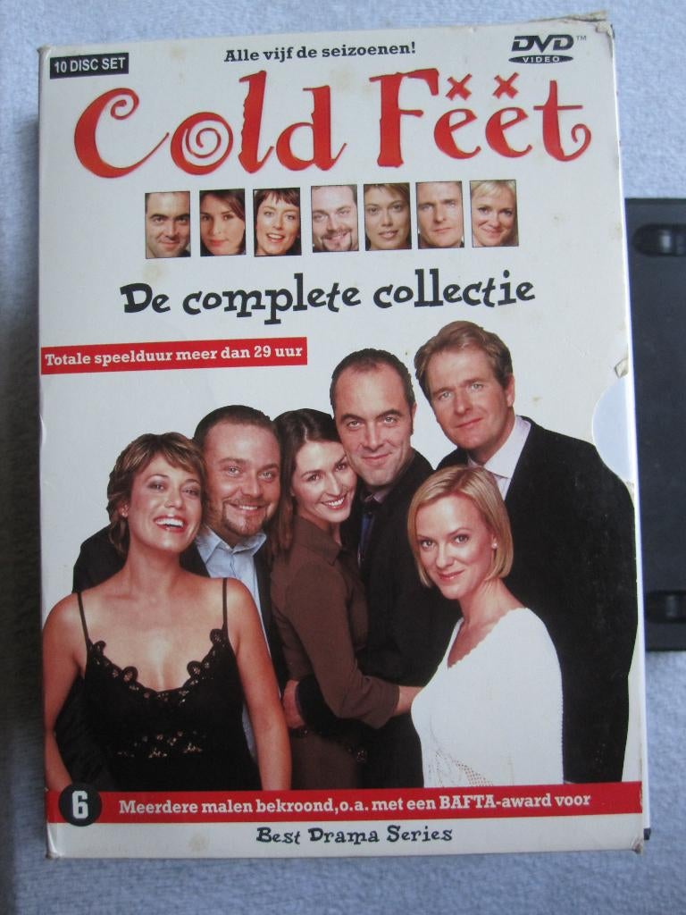 Cold Feet - De complete collectie (10 disc), Cd's en Dvd's, Boxset, Ophalen of Verzenden, Zo goed als nieuw, Komedie