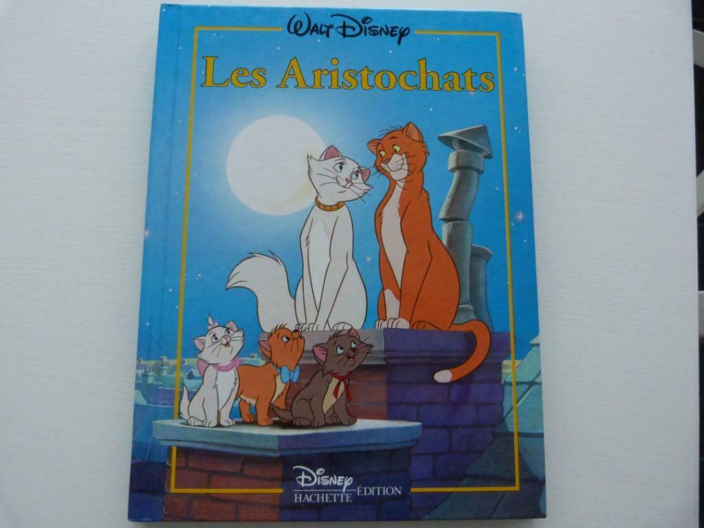 Les Aristochats [Livre], Collections, Enlèvement ou Envoi, Autres personnages, Comme neuf, Papier, Carte ou Papeterie