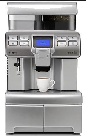 Koffiemachine Saeco met melkfrigo, Ophalen, Afneembaar waterreservoir, Gebruikt, 10 kopjes of meer