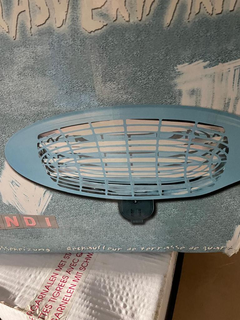 Elektrische terrasverwarmer 2000 watt HENDI, Tuin en Terras, Ophalen, Nieuw, Elektrisch, Wand