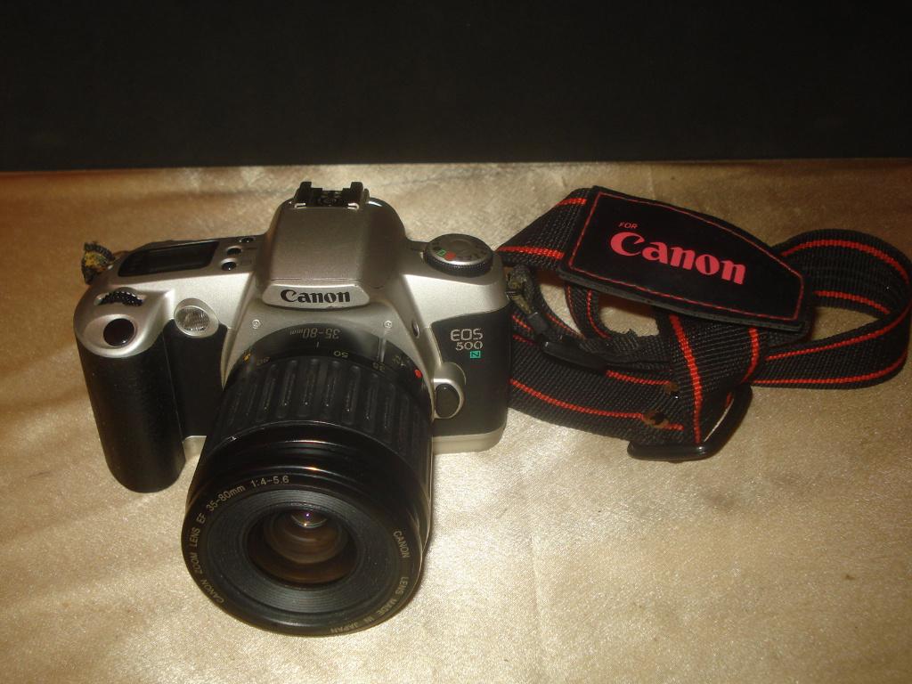 CANON EOS 500 N Autofocus + Objectif 35-80 MM, Enlèvement ou Envoi, Comme neuf, Reflex miroir, Canon