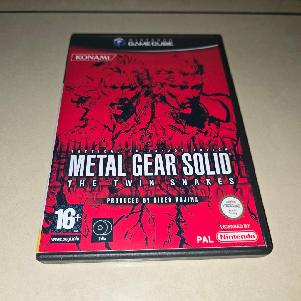 Metal Gear Solid: The Twin Snakes GameCube GC Game Case, Verzenden, Zo goed als nieuw