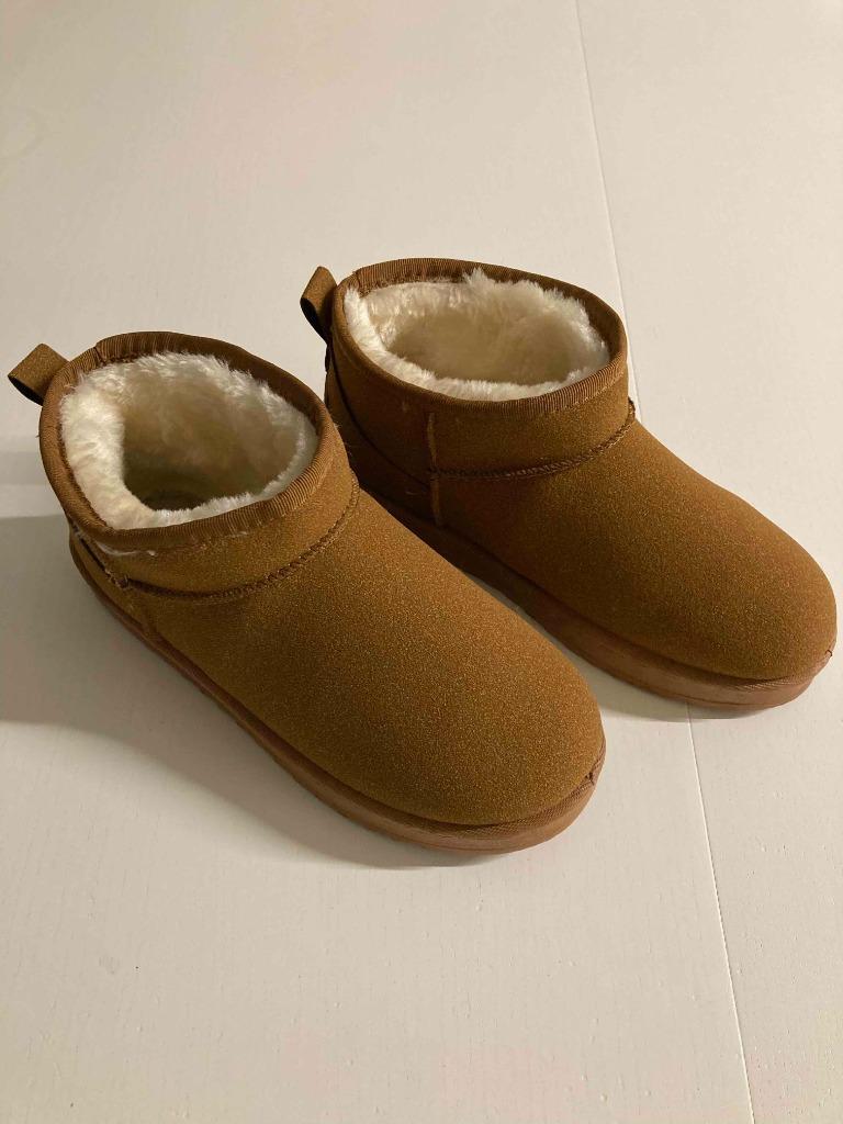 NIEUW! Comfortabele enkellaarsjes, wollen voering, maat 39., Bruin, Lage of Enkellaarzen, Nieuw, Ophalen of Verzenden