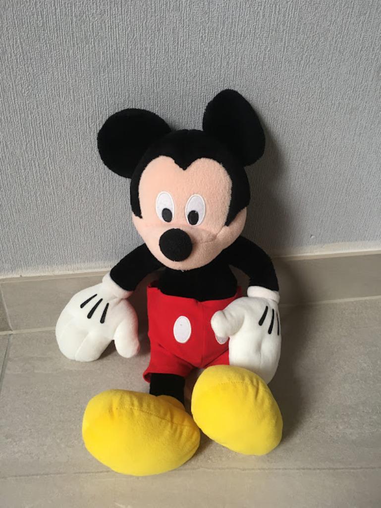 Grote Disney knuffel Mickey Mouse, Ophalen of Verzenden, Mickey Mouse, Knuffel