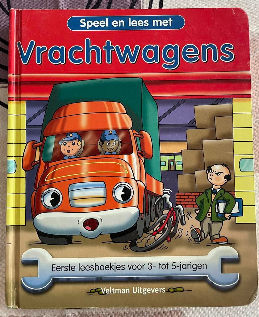 Speel en lees met vrachtwagens, Boeken, Ophalen of Verzenden, Gelezen