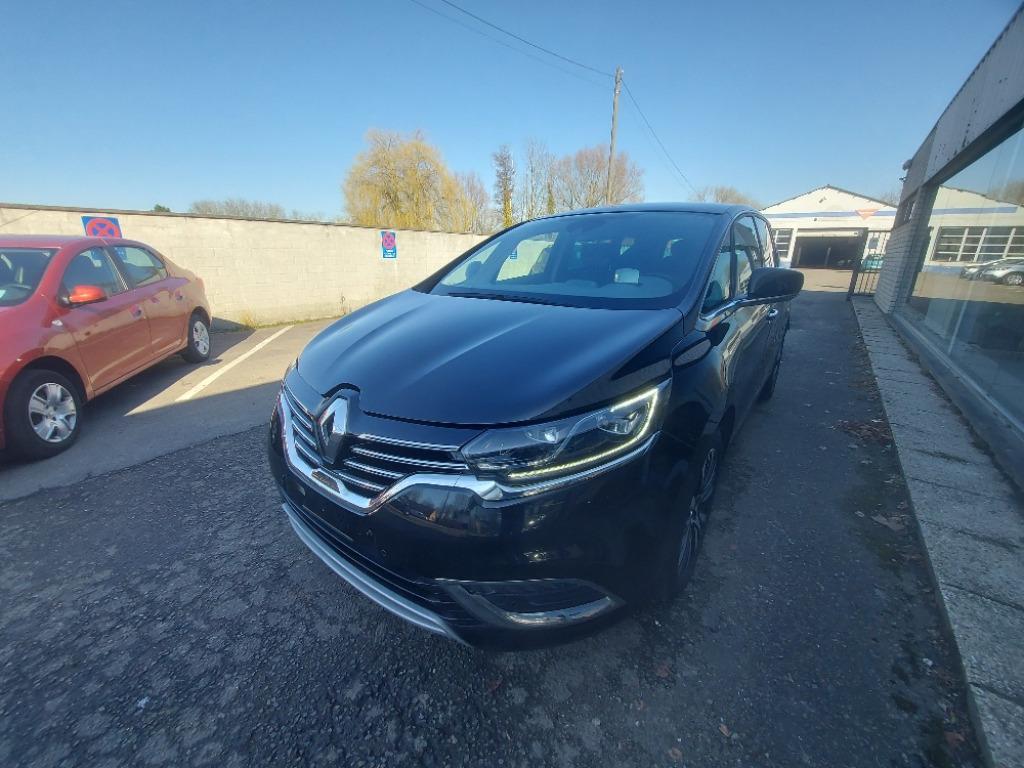 Renault Espace 1,6 dci - Automatique - Initiale -5 places, Auto's, Monovolume, USB, 4 cilinders, Zwart