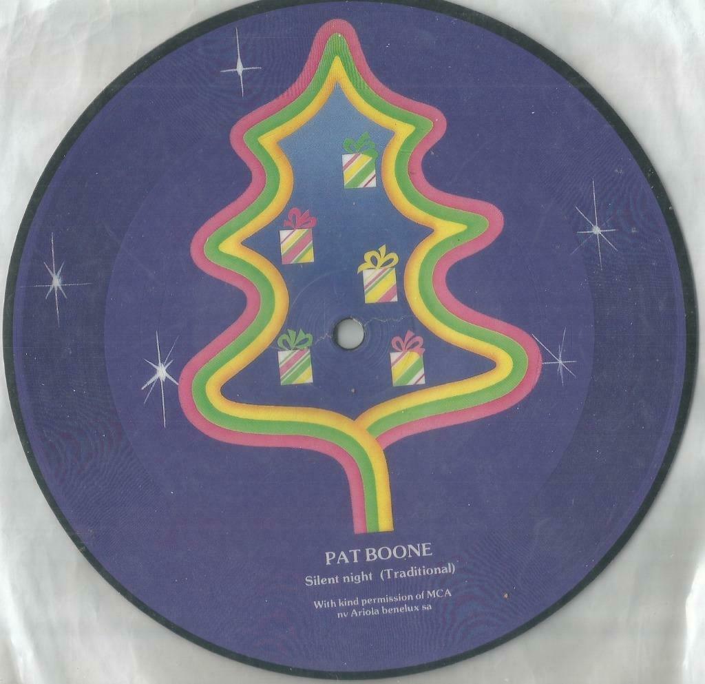 Pat Boone – Silent night / Bing Crosby & The Andrews sisters, Ophalen of Verzenden, Gebruikt, Pop