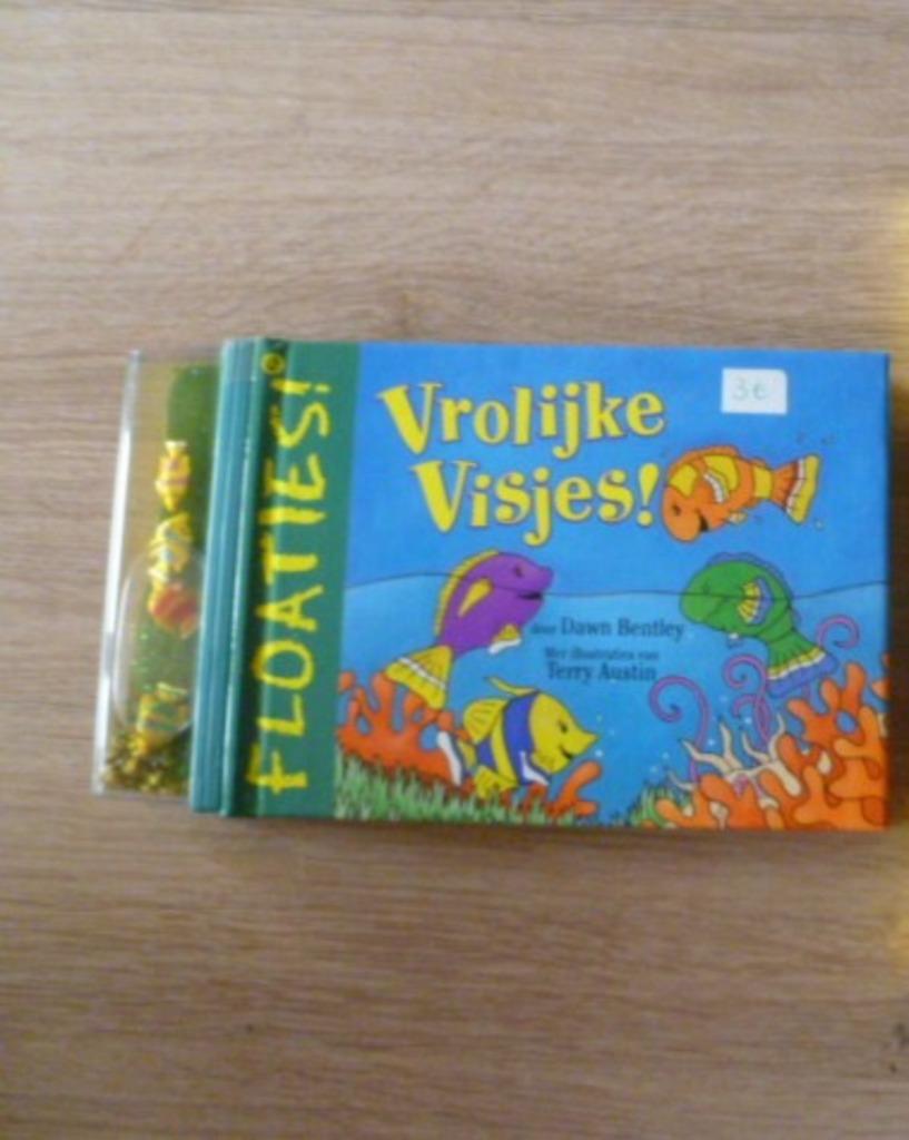 kartonnen leesboekje, vrolijke visjes, Ophalen of Verzenden