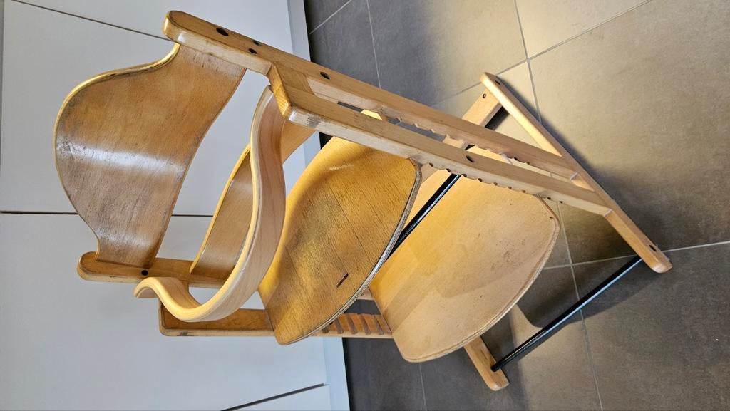 Stokke Tripp trapp meegroei stoel met beugel, Ophalen