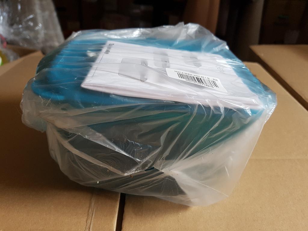 tupperware crystal plus kommen, Enlèvement ou Envoi, Neuf, Bleu, Récipient ou Bol