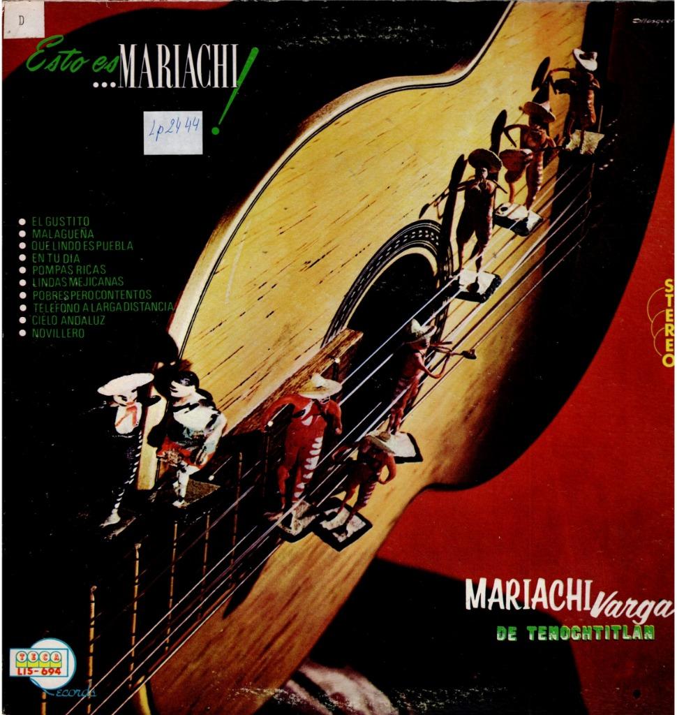 Vinyl, LP    /    Mariachi Vargas De Tenochtitlan – Esto Es, Enlèvement ou Envoi, Autres formats