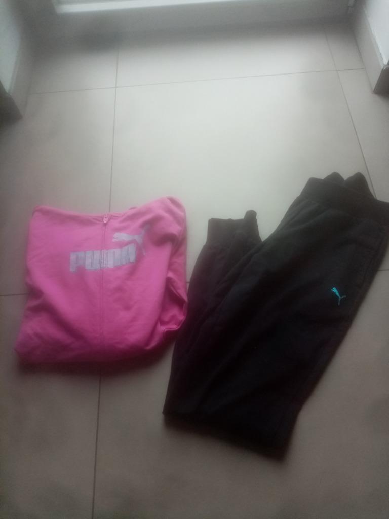 trainingspak joggingpak Puma maat 176, Kinderen en Baby's, Ophalen of Verzenden, Zo goed als nieuw, Meisje, Sport- of Zwemkleding
