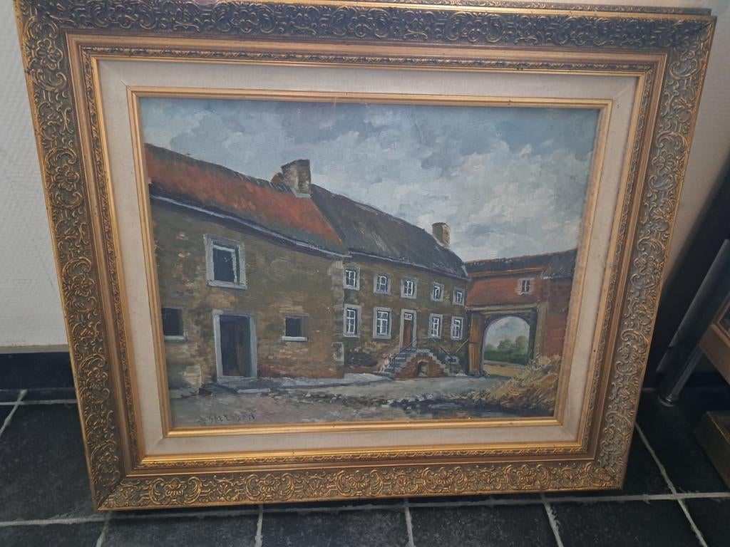 Peinture ferme oreye, Enlèvement