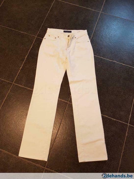 Witte broek trussardi, Ophalen of Verzenden, Gedragen, Overige kleuren
