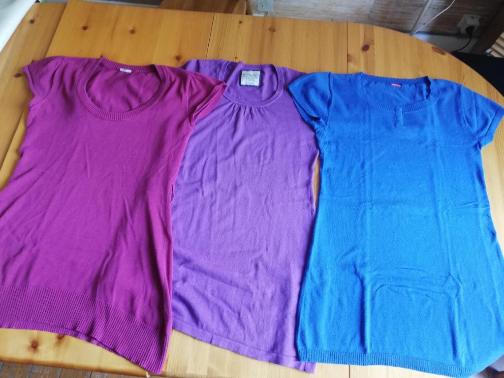 3 GEBREIDE JURKEN  - ALS KLEED of OVER BROEK OF LEGGING, Kleding | Dames, Overige kleuren, Maat 42/44 (L), Ophalen of Verzenden