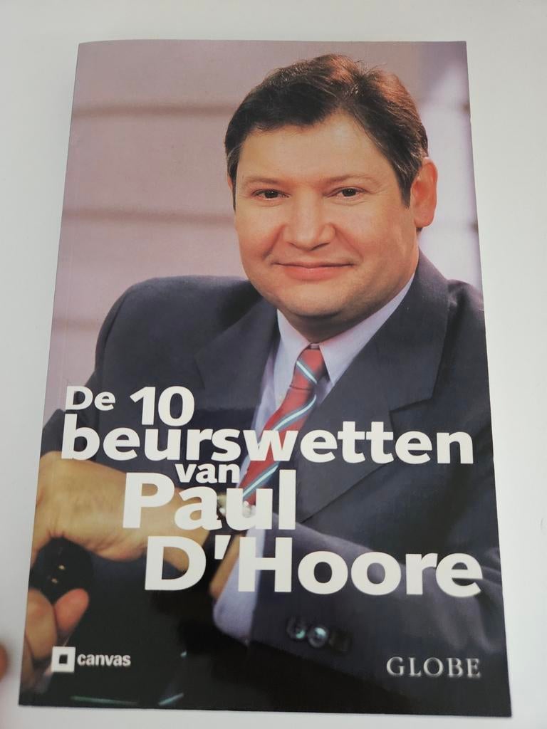 P. D'hoore - De 10 beurswetten van Paul D'hoore, Boeken, P. D'hoore, Ophalen of Verzenden, Zo goed als nieuw