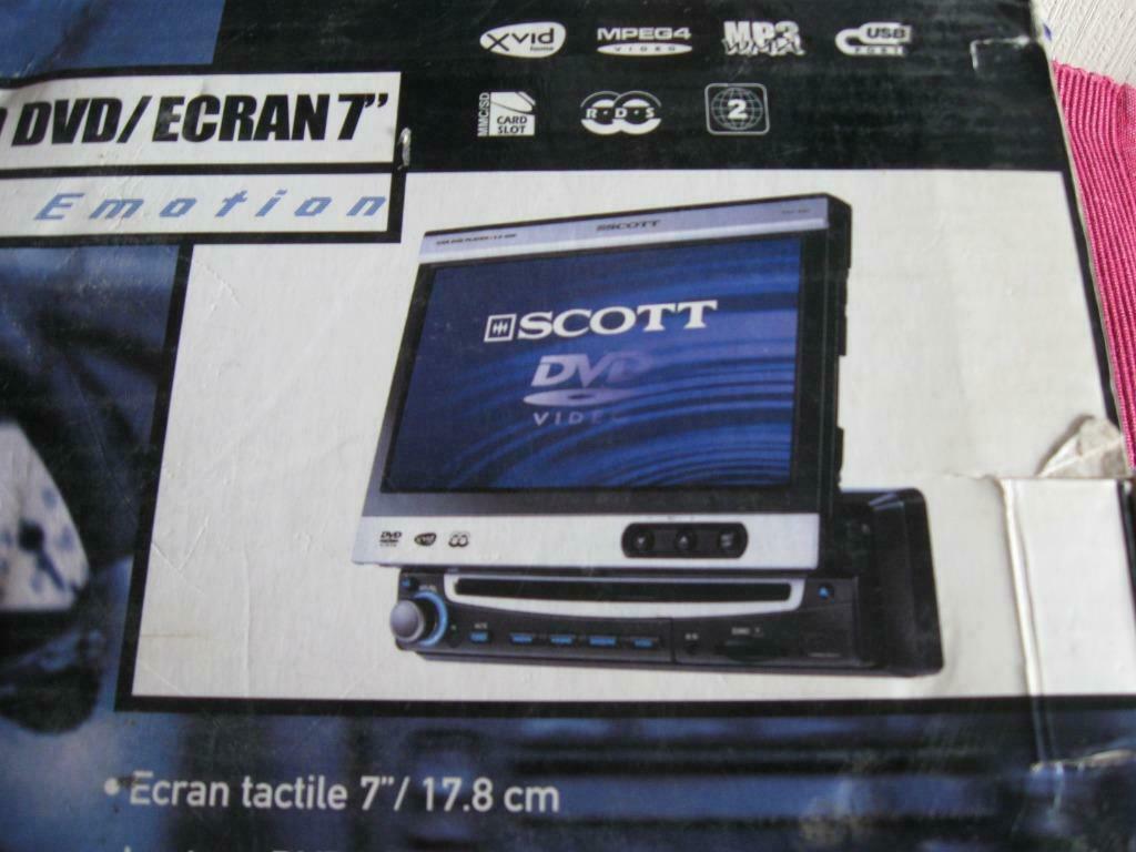 RADIO 7 DIUM DVD/CD SCOTT, Enlèvement, Neuf, Radio de chantier, Avec lecteur de CD