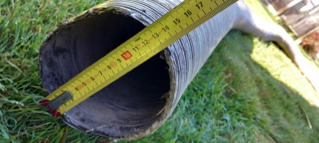 Inox flexibel rookkanaal, Doe-het-zelf en Bouw, Ophalen, Gebruikt, Afzuiger