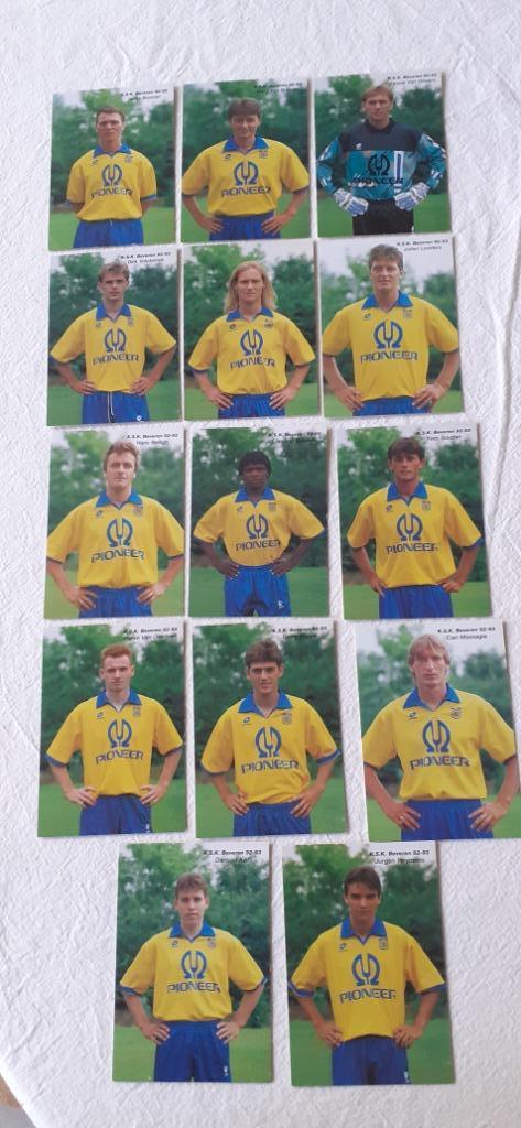 Spelerskaarten en ploegfoto SK Beveren, Verzamelen, Ophalen, Zo goed als nieuw, Spelerskaart
