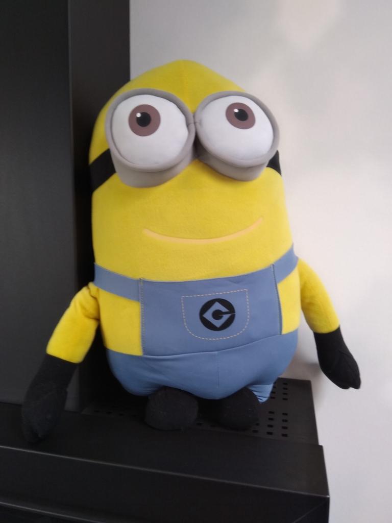 MINION (50 cm) + ringmap, Ophalen of Verzenden, Zo goed als nieuw, Overige typen