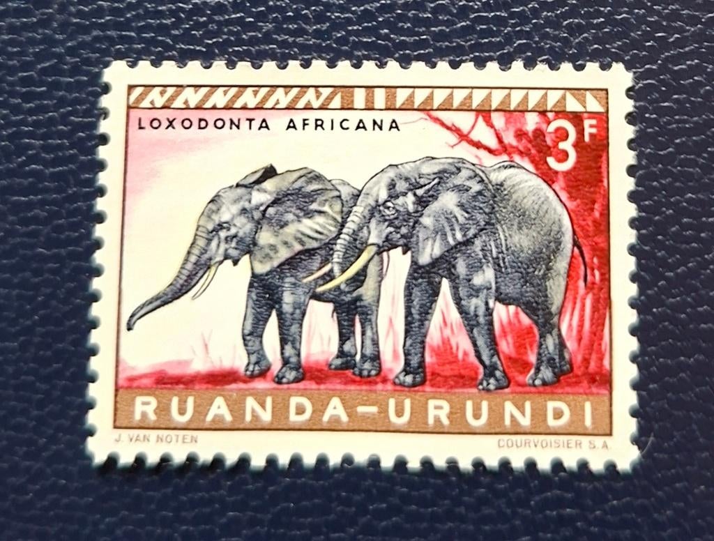 Postzegel Ruanda-Urundi OBP 212**, Ophalen of Verzenden, Postfris