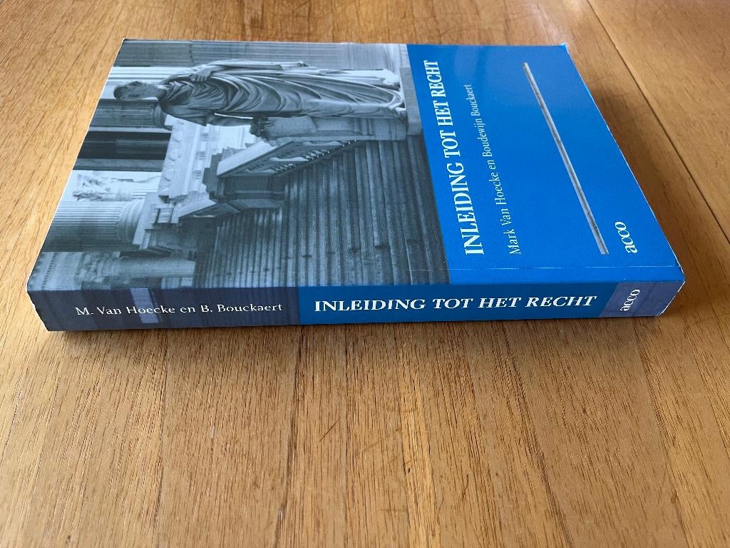 Inleiding tot het recht, Livres, Enlèvement ou Envoi, Comme neuf, Enseignement supérieur, Mark Van Hoecke en Boudewijn Bouckaert