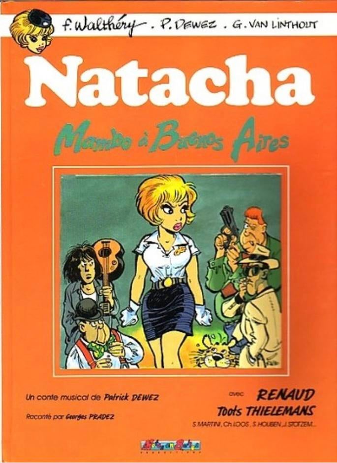 Natacha - Mambo a Buenos Aires - EO 1990, Une BD, Enlèvement, Comme neuf