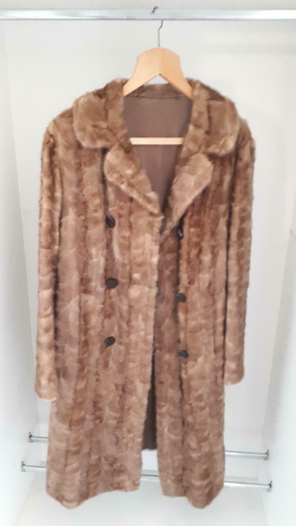 Bontjas in echte Nerts, Kleding | Dames, Bouckaert, Bruin, Maat 46/48 (XL) of groter, Ophalen of Verzenden