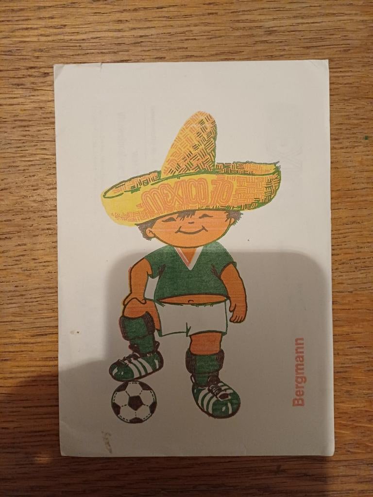 Panini Mexico 70 zakje/pochette/Tüte Bergmann (no Panini), Ophalen of Verzenden