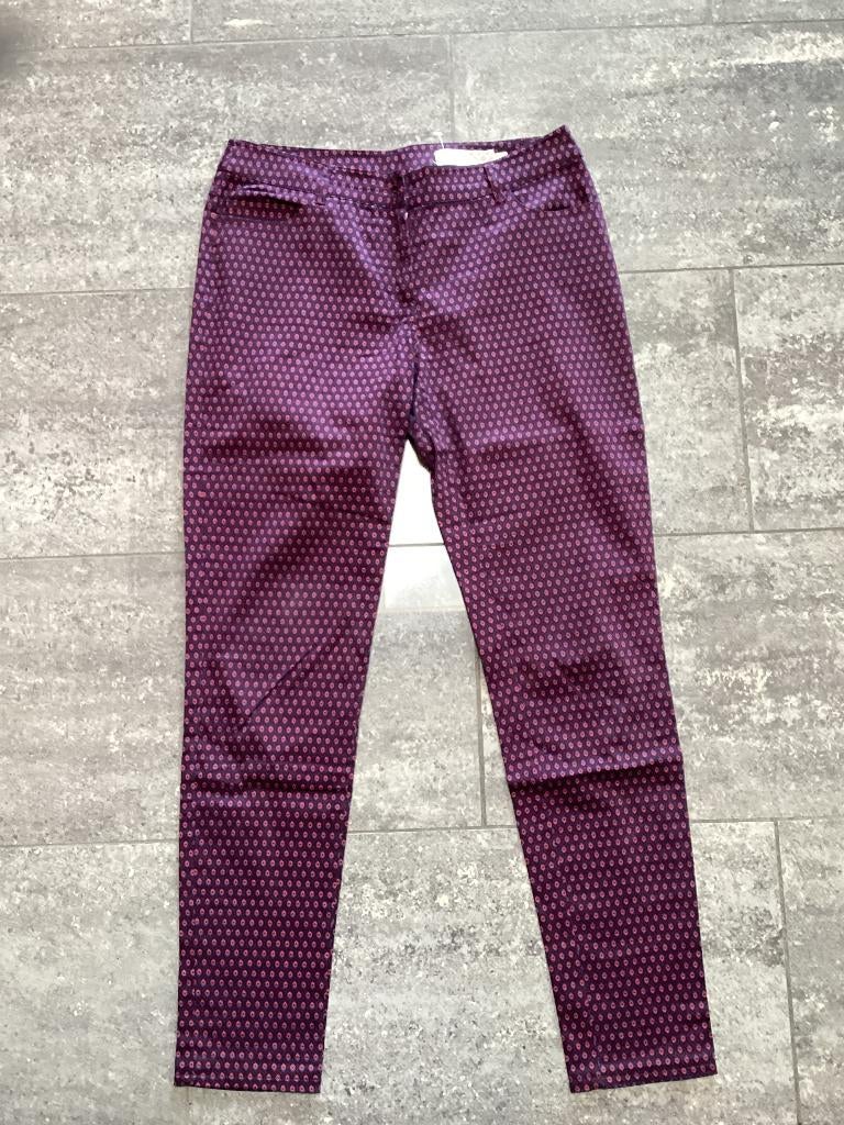 Broek Liberty Island 38/40, Kleding | Dames, Maat 38/40 (M), Paars, Zo goed als nieuw, Lang