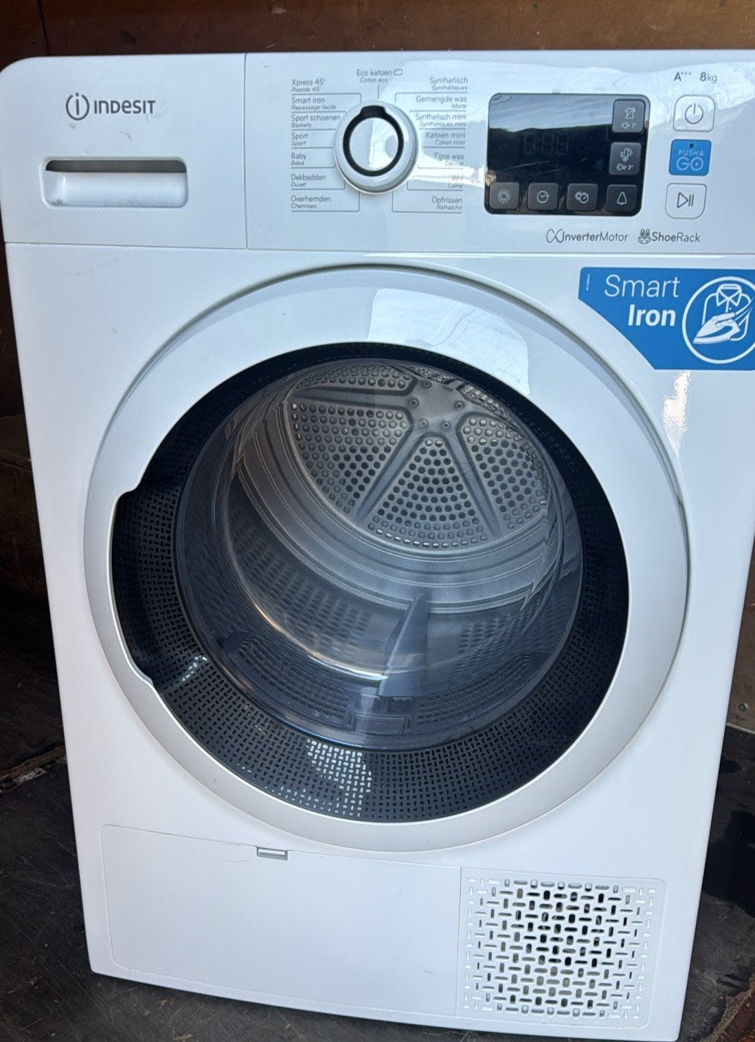 Indesit droogkast 8 kg A+++, Elektronische apparatuur, Droogkasten, Ophalen