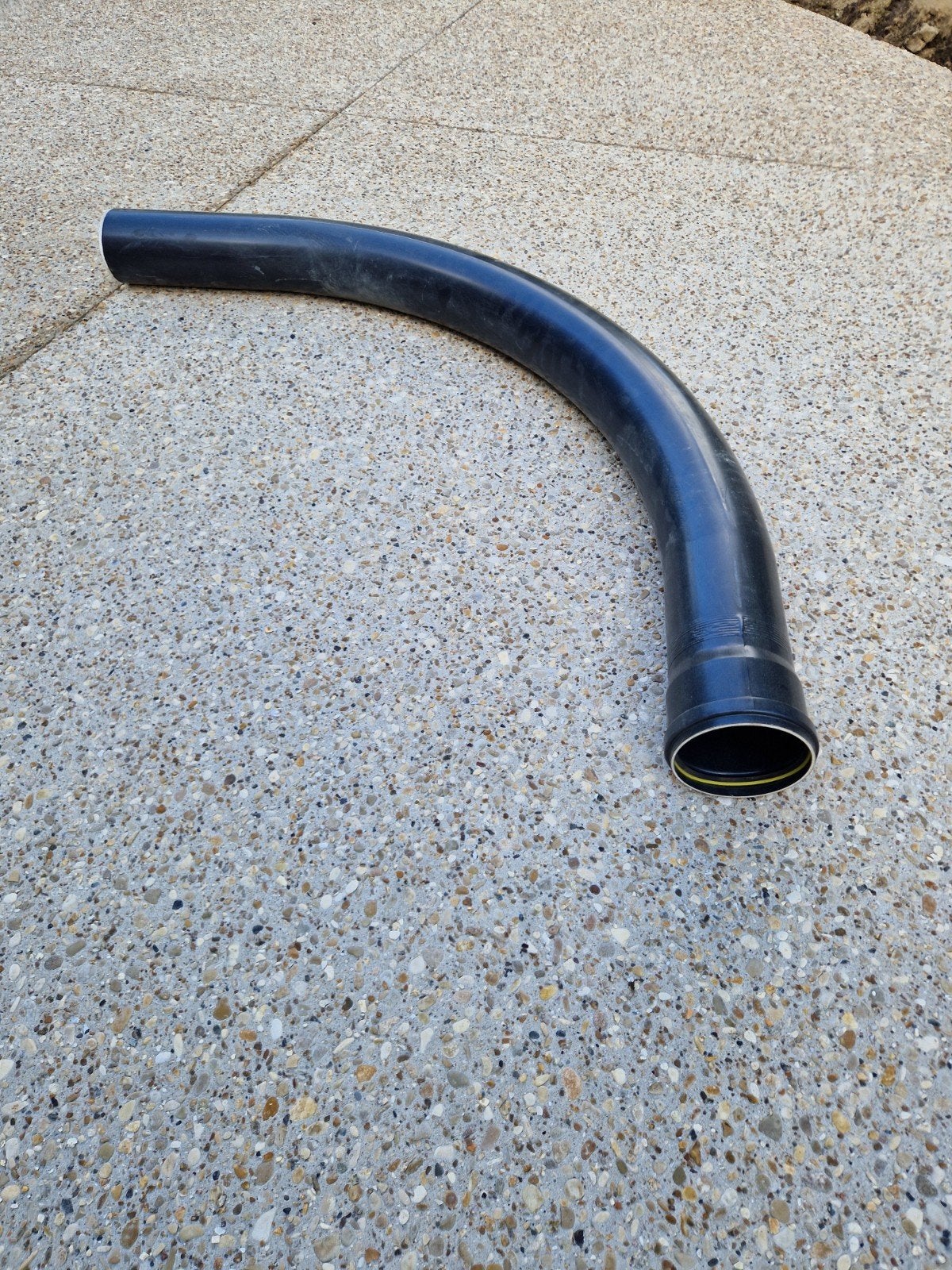 PVC Straalbocht 110 r700mm, Doe-het-zelf en Bouw, Ophalen, Bochten, PVC, Nieuw