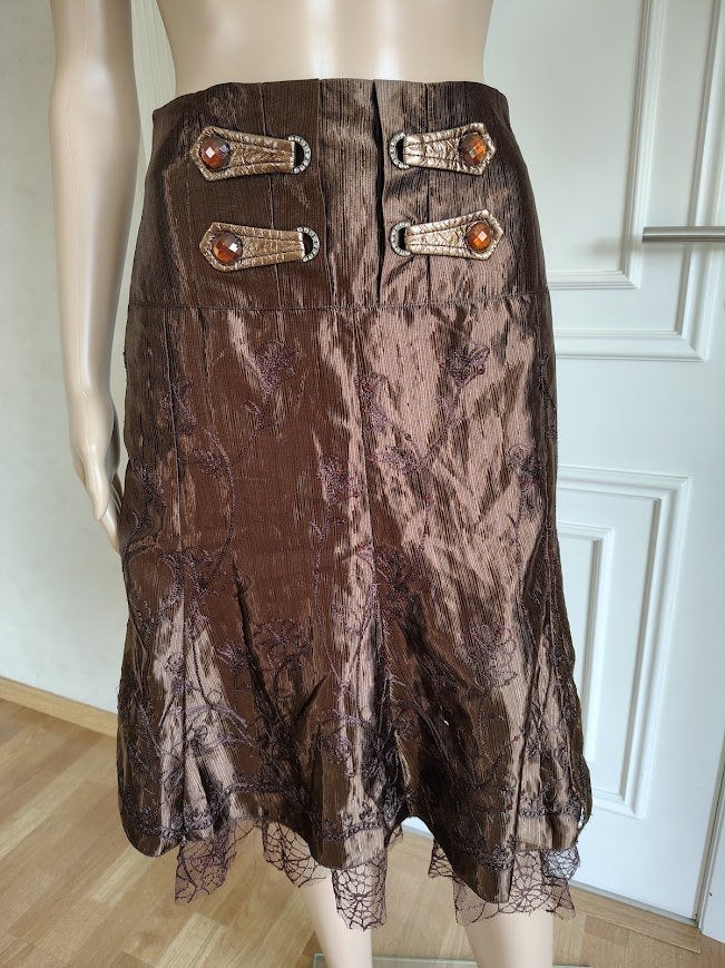 feestelijke lange rok, Verzenden, Maat 42/44 (L)