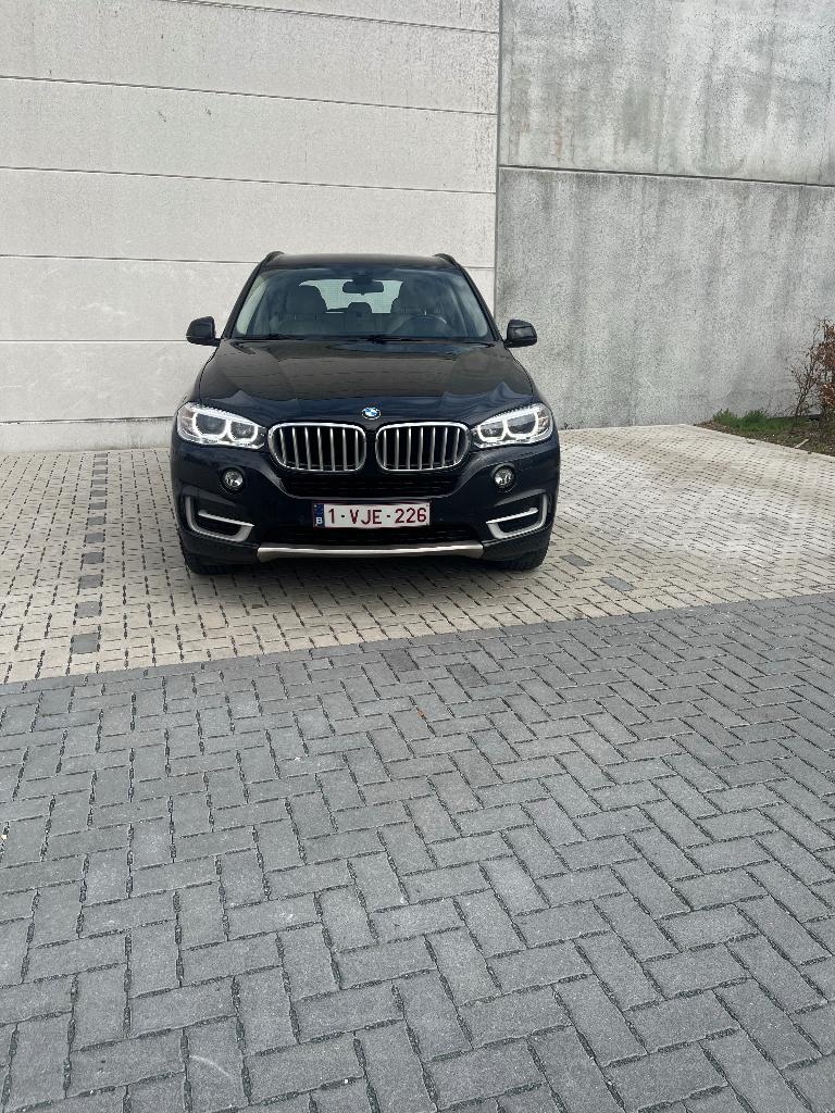 BMW x5 euro 6B 2.5 diesel 2.000cc weinig belasting GEEN EXPO, Auto's, BMW, Monovolume, 4 cilinders, Zwart, Leder